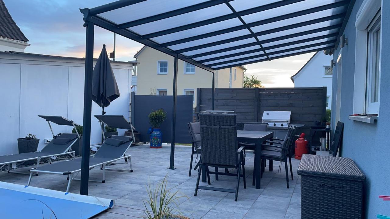 #1 Modernes Zimmer Mit Pool Und Garten Меммінген Екстер'єр фото